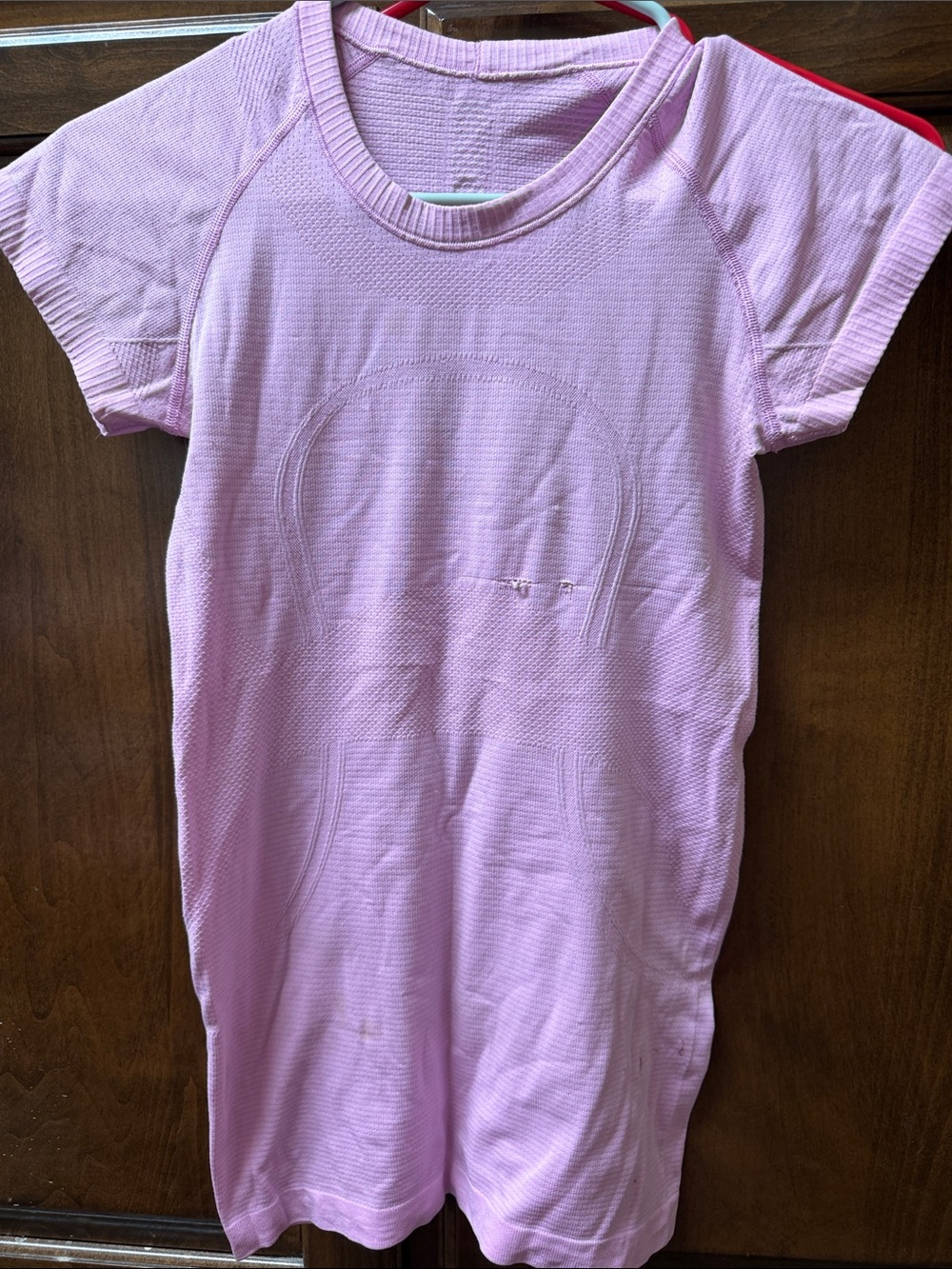 lululemon athletica Short Sleeve Knit Tee - Light Pink